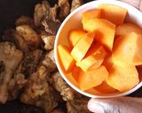 A picture of step 2 of Veggie Chicken.