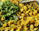 A picture of step 11 of Bhurji Toast.