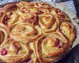 Epres-vaníliás csiga 🍓 recept fázis 4 fotója