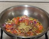 A picture of step 6 of Masoor Dal Tadka.