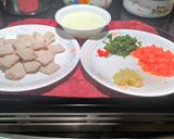 冰箱剩菜變身~里肌肉佐洋蔥蕃茄莎莎醬的食譜步驟2照片