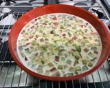 Une image de l'étape 11 de Clafoutis à la rhubarbe et vanille.
