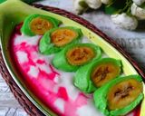 Foto langkah ke 7 dari resep Es Pisang ijo khas makassar.