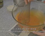 A picture of step 5 of Creme Caramel Custard.