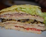 Foto del paso 11 de la receta: Torre de Panqueques de Avena Casero con Atún y Berenjena (Sin Harina)