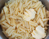 Foto del paso 6 de la receta: Macarrones con chistorra roja con carne picada gratinados