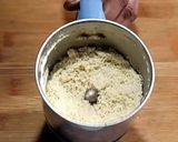 A picture of step 1 of Kaju Katli.