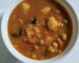 உருளைக்கிழங்கு மசாலா கிரேவி/ Potato gravy ரெசிபி ஸ்டேப் 3 புகைப்படம்