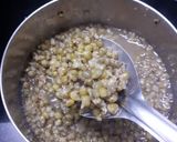 A picture of step 1 of Hariyala Moong.