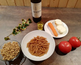 Foto del paso 1 de la receta: Pasta integral con boloñesa de soja texturizada