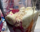 Foto langkah ke 2 dari resep Smoothies buah naga.