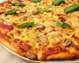 Foto del paso 8 de la receta: Pizza de Champiñones y Paleta Ibérica