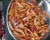 चिली पोटैटो(chilli potato recipe in hindi) रेसिपी चरण 2 फोटो