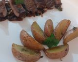 Foto del paso 8 de la receta: Filete al perejil con papas rústicas