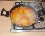 Foto del paso 4 de la receta: Arroz con pimiento rojo y carne picada