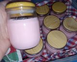 صورة لخطوة 7 من وصفة ياغورت بذوق الفراولة 🍓