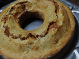 Torta de banana y avena