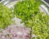 A picture of step 3 of Healthy green pav bhaji.