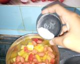 A picture of step 2 of Cabbage Carrots peas & potato vegetable.