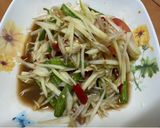 รูปขั้นตอนการทำที่ 6 ของ ส้มตำปลาร้า🐟