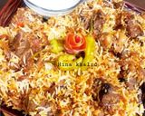 A picture of step 3 of MUTTON Biryani.