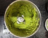 A picture of step 3 of Protein Rich Panki With Seasonal Tuver Dana & Green Garlic Cubes -- A Forgotten Recipe of Grandma.