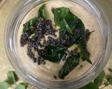 A picture of step 3 of Roasted Chickpea and Dried Coconut Chutney.