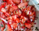 Hình bước làm 2 của món 🌱 Bruschetta Italian Classic (Vegan)