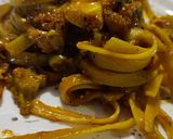 Foto del paso 6 de la receta: Fettuccine con tocineta y huevo