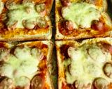 Foto langkah ke 3 dari resep Roti sandwich sauce spaghetti.