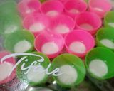 Foto langkah ke 5 dari resep Kue Lapis Pepe Tapioka Khas Betawi.