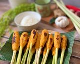 A picture of step 7 of Balinese Fish Satay (Satay Lilit Ikan).