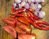 Foto langkah ke 2 dari resep Tumis kangkung pedas pake terasi.