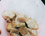รูปขั้นตอนการทำที่ 1 ของ หมูสามชั้นอบวุ้นเส้น