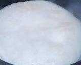 A picture of step 1 of Rice kheer.