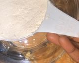 A picture of step 1 of Samosa/spring rolls wrap.