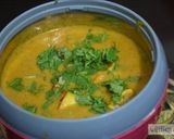 A picture of step 6 of Paneer coconut milk curry recipe.