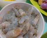Foto langkah ke 2 dari resep Pepes Udang Tahu.