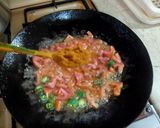 A picture of step 8 of Tawa Bhindi.
