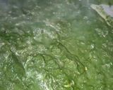 A picture of step 5 of Sarso ka Saag.