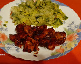 Foto del paso 5 de la receta: Pollo cocinado en soja con verduras rehogadas