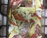 Foto del paso 1 de la receta: Pechito de cerdo horneado con papas en salsa agridulce (con Coca Cola)