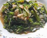 Foto langkah ke 3 dari resep Tumis Kangkung Terasi.
