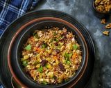 किनोवा वॉलनट सलाद (Quinoa Walnut Salad recipe in hindi) रेसिपी चरण 7 फोटो