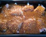 A picture of step 3 of Thai Mango Chicken.