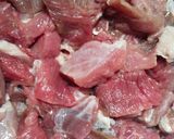 Gambar langkah 1 resipi Daging kicap cili kering.