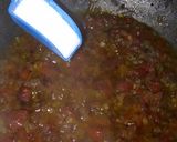 A picture of step 5 of (Brinjal)Baigan ka Bharta in Green Onions.