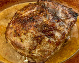 Foto del paso 16 de la receta: Mi bife de chorizo horneado en sidra, acompañado por su gravy y rodajas de manzana acaramelada