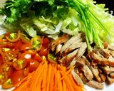 Hình bước làm 1 của món Salad Thịt Xá Xíu+Cà Rốt