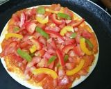 વેજ. પીઝા(Veg. Pizza Recipe in Gujarati) રેસીપી સ્ટેપ2ફોટો